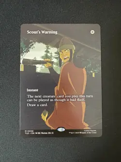 2025 MTG Avatar The Last Airbender Scout's Warning Eternal-Legal #6 - Image 1
