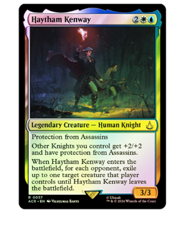 Haytham Kenway - Foil Assassin's Creed MTG - Image 1