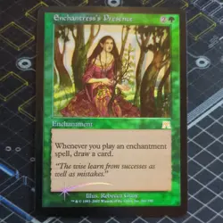 Enchantress's Presence LP Foil Onslaught Rare MTG - Image 1