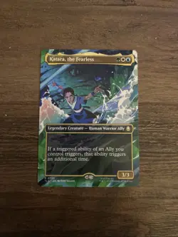 Katara The Fearless 305 Showcase Regular MTG Avatar The Last Airbender NM - Image 1
