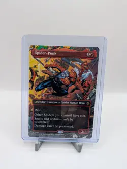 Spider-Punk [Borderless] #207 Magic Marvel Spider-Man Regular - Image 1