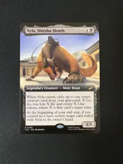 2025 MTG Avatar The Last Airbender Nyla, Shirshu Sleuth Extended Art #190 - Image 1