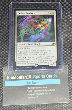 Exalted Sunborn MTG Edge of Eternities Regular M 0015 EOE English White Creature - Image 1