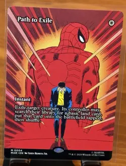 Spider-Man Magic The Gathering Path to Exile M 0004 Borderless Regular (NM) - Image 1