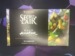 MTG Magic The Gathering Secret Lair x Avatar My Cabbages Foil Drop - SEALED! - Image 1