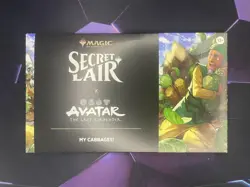 MTG Magic The Gathering Secret Lair x Avatar My Cabbages NON-FOIL Drop - SEALED! - Image 1