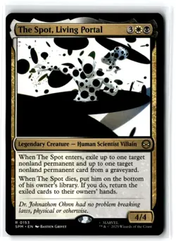 2025 Marvel's Spider-Man The Spot, Living Portal Expansion/Rare #153 - Image 1