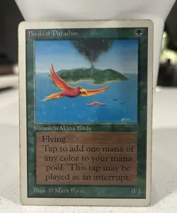 Magic The Gathering Unlimited Birds Of Paradise HP - Image 1