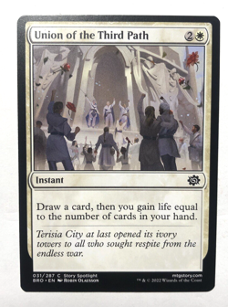 Union Of The Third Path 031/287 The Brothers War MTG Magic the Gathering NM - Image 1