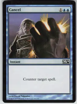 MTG Cancel M14 Core Set 2014 Blue Instant Counterspell - Image 1