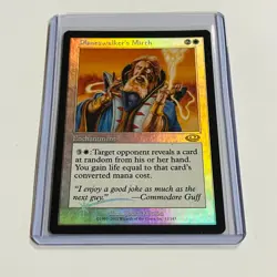 2002 Magic: The Gathering PLANESHIFT Planeswalker's Mirth FOIL 12/143 NM - Image 1