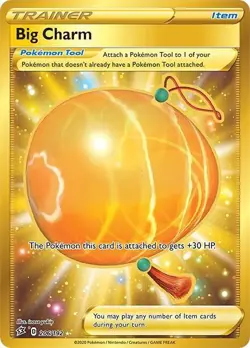 Big Charm (Secret) - 206/192 - Rebel Clash - Pokemon TCG - NM - HOLO - Image 1