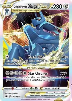 Origin Forme Dialga VSTAR - Sword & Shield Promo SWSH256 - Pokemon TCG - NM HOLO - Image 1