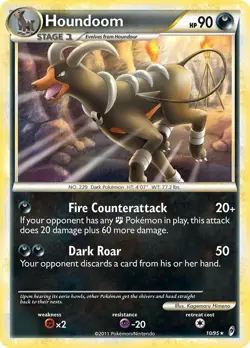 Houndoom - Call of Legends - 10/95 - Pokemon TCG - MP - HOLO - Image 1