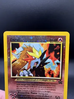 Pokemon TCG Entei Black Star Promo 34 Holo Vintage Promo - HP/Damaged - Image 3