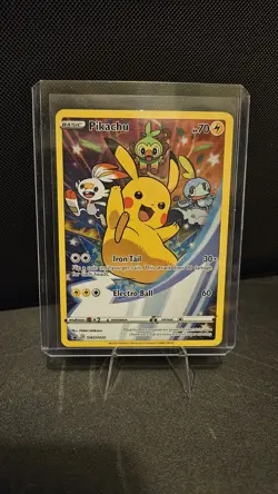 Pokemon TCG Pikachu SWSH020 PROMO - Image 1