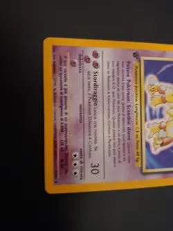 Carta Pokemon Alakazam 1/102 Set Base Holo 1° Edizione ITA - Image 4