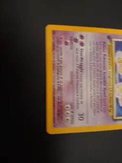 Carta Pokemon Alakazam 1/102 Set Base Holo 1° Edizione ITA - Image 5