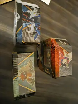 2022 Pokemon TCG SWSH Divergent Powers Tin Factory Sealed Set of 3 (15 packs) - Image 2