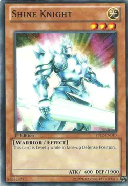 Shine Knight - YS12-EN010 - Common - 1st Edition - Lightly Played - Image 1