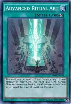 Advanced Ritual Art - AP05-EN010 - Super Rare - Unlimited Edition - Moderately P - Image 1