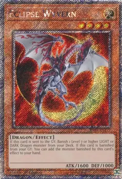 Eclipse Wyvern (Platinum Secret Rare) - Quarter Century Stampede - LP - FOIL - Image 1