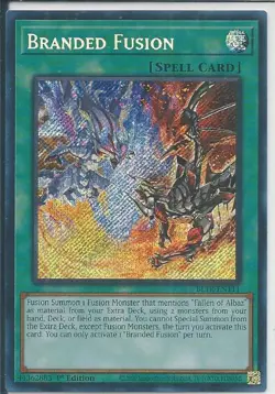 Yugioh! LP Branded Fusion - BLTR-EN111 - Secret Rare - 1st Edition Lightly Playe - Image 1