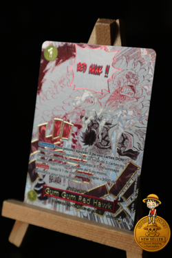 One Piece Card Game Luffy OP11-114 Gum Gum Red Hawk Event R Alt Para FR FRANCAIS - Image 1