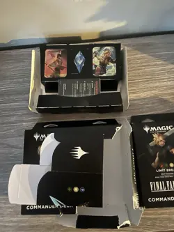 final fantasy commander deck lot of 2, One Is Sealed Damage/opened Box - Image 4