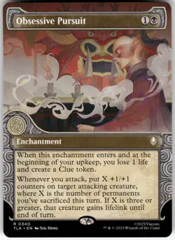 MTG - Obsessive Pursuit (Showcase) 340 Avatar: The Last Airbender R - Image 1