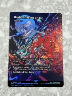 Battle at the Big Bridge - Fatal Push (Showcase) #9 FOIL MTG Final Fantasy FCA - Image 1