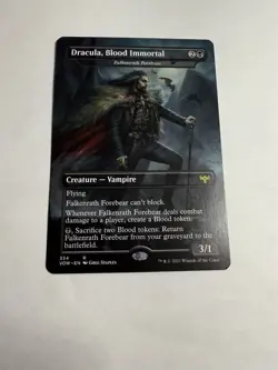 Dracula, Blood Immortal - Falkenrath Forebear Innistrad: Crimson Vow Regular - Image 1