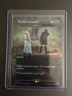 MTG 'Tis but a Scratch!' Dismember Secret Lair Monty Python Edition - Image 1