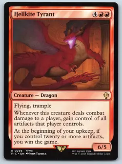 Hellkite Tyrant - Commander: FINAL FANTASY - MTG - Near Mint - Image 1