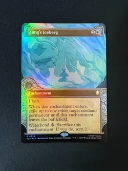 2025 MTG Avatar The Last Airbender Aang's Iceberg Borderless Foil #336 - Image 1