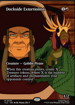 FOIL NM! Dockside Extortionist - Foil M MTG Avatar: The Last Airbender - Image 1