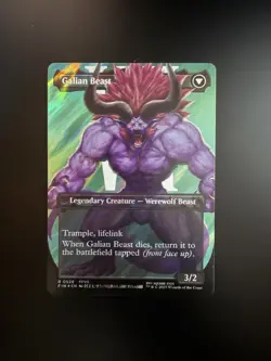 MTG Final Fantasy English Vincent Valentine Borderless 0528 Surge Foil - Image 2