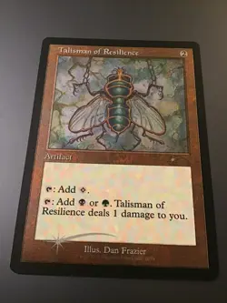 MTG Secret Lair #1059 Talisman of Resilience Etched Foil NM - Image 1