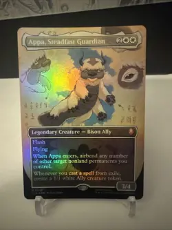 Appa, Steadfast Guardian (Borderless) Avatar: The Last Airbender Foil - Image 1