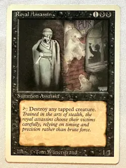 Royal Assassin - Magic the Gathering MTG Revised - Near Mint - Free Shipping! - Image 1