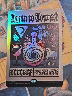 ?? MTG: Hymn to Tourach REGULAR FOIL MTG SLD Secret Lair Countdown Kit - Image 1