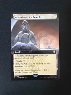 2025 MTG Avatar The Last Airbender Abandoned Air Temple Extended Art #386 - Image 1