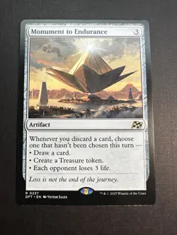 Monument to Endurance - MTG 0237 Non-Foil - Image 1