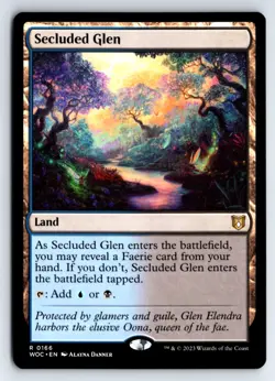Secluded Glen -Commander: Wilds of Eldraine - Image 1