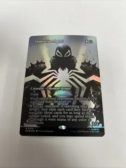 Opposition Agent Borderless Foil Card #0019 MTG LP - Image 1