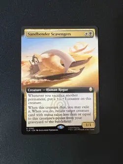 2025 MTG Avatar The Last Airbender Sandbender Scavengers Extended Art #382 - Image 1