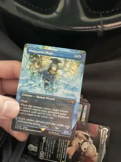 Snapcaster Mage (Borderless) (Chocobo Track Foil) Commander: Final Fantasy Foil - Image 2