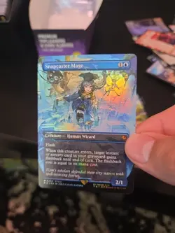 Snapcaster Mage Borderless Chocobo Track Foil Commander Final Fantasy 469 MtG - Image 2