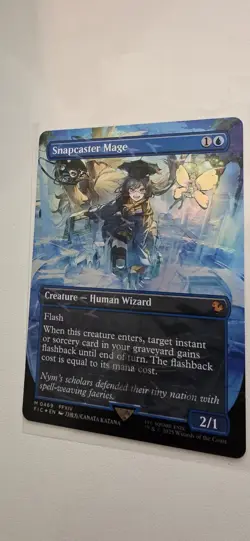 Snapcaster Mage Borderless Chocobo Track Foil Commander Final Fantasy 469 MtG - Image 4