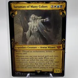 Saruman of Many Colors (Showcase Scrolls) Lord of the Rings 0674 Non-Foil NM - Image 1